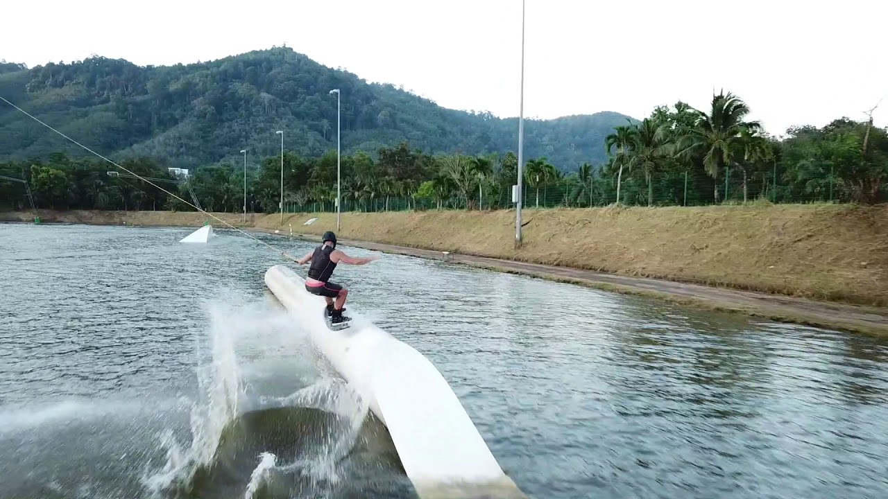 Wakeboard teacher blow Phuket Wake Park YouTube