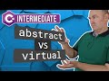 Learn c abstract or virtual method which fits better here