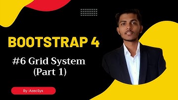 #6 | Bootsrap Grid System | bootstrap 4 tutorial in hindi  | bootstrap by Indal Yadav