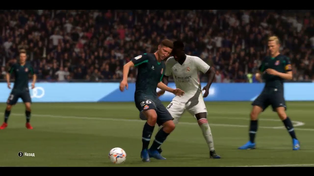 FIFA 21 - моменты сложнейшего матча LaLiga: Реал Мадрид - Эспаньол