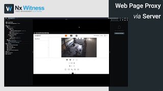 Web Page Proxy via Server -  Nx Witness v5 screenshot 5