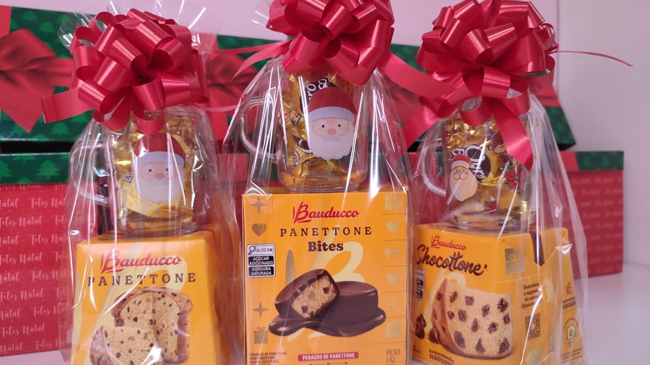VAI VENDER MUITO NESSE NATAL ❤️KIT NATALINO CANECA + PANETTONE
