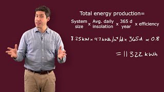 Solar Array Sizing and Module Selection | Solar Energy System Design | edX Series