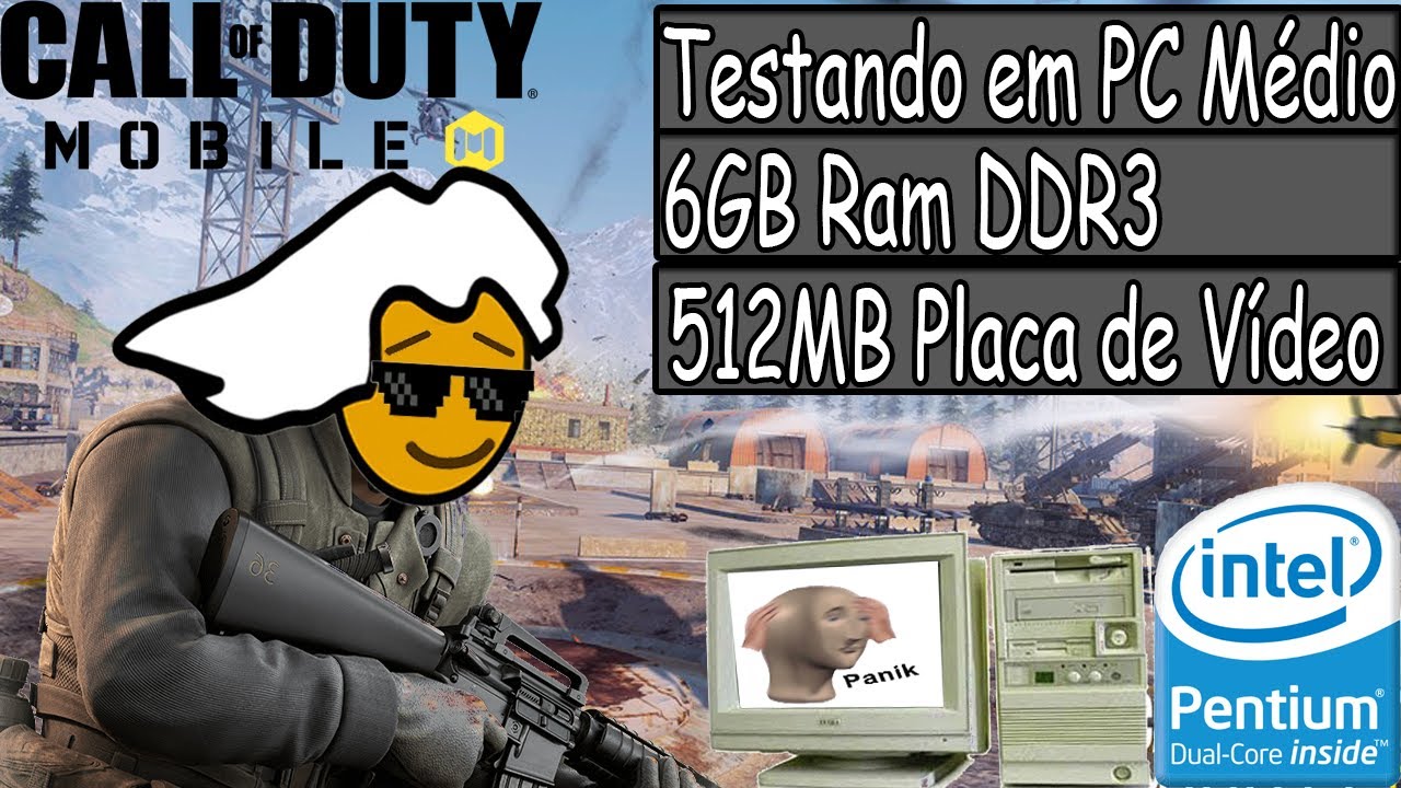 Call of Duty: MW2 - Testando em PC Fraco: 2Gb Ram/Pentium Dual Core/ATI  Mobility Radeon 4300 