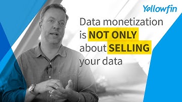Data monetization is not only about selling your data