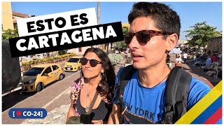 Recorremos las calles de las 2 CARTAGENA [recibimos una extraña oferta de un colombiano]