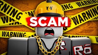 The Biggest Roblox Scam EXPOSED
