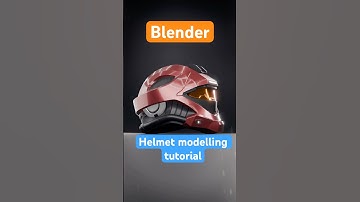Blender Helm Modellering Tutorial | Halo 3 Recon | Ep4 #blender3dmodelling #blendertutorial