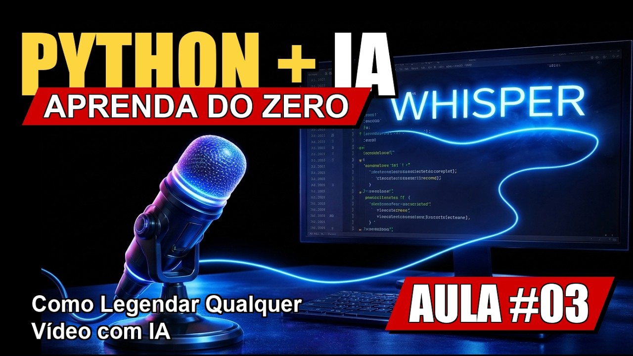 IA da OpenAI rodando no seu PC! Transcreva Áudio em Segundos | Python ...