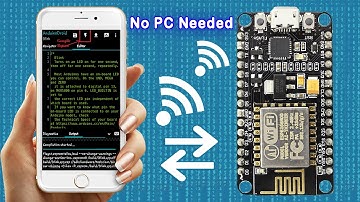 USE A Phone To Flash An ESP8266 Board, No PC Needed Then Load Files Via Phone