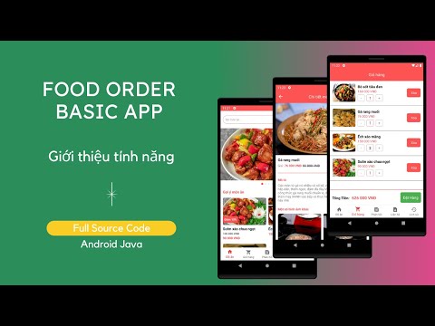 Video [Đồ án tốt nghiệp Android] - Food Order Basic... - youtube