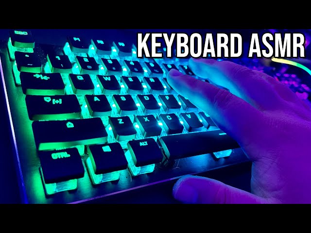 Relaxing Keyboard Sounds for SLEEP!! 💤 (ASMR)