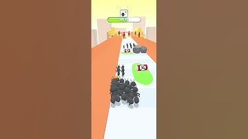 Tiny Run 3D gameplay walkthrough (257) #shorts