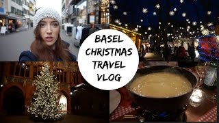 BASEL, SWITZERLAND CHRISTMAS TRAVEL VLOG | BECBOOP
