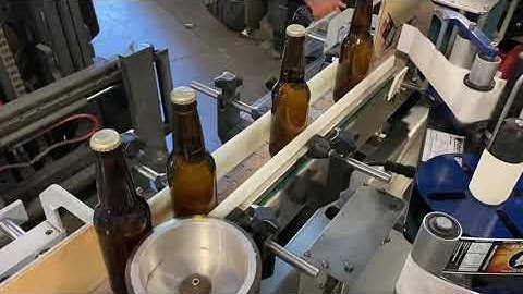 Ketan In-line Pressure Sensitive Wrap Around Labeler, video #1