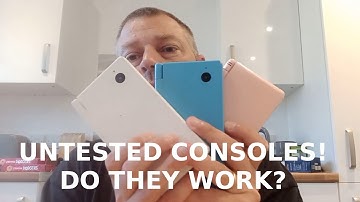 Untested Nintendo DS Consoles. Was It Worth It?