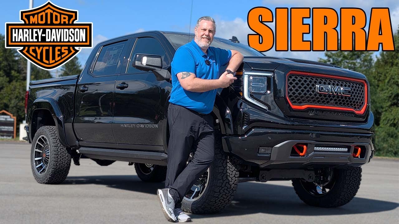2025 GMC Sierra AT4 Harley Davidson Edition Full Walkaround and Feature Breakdown