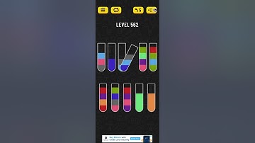 water sort puzzle level 562