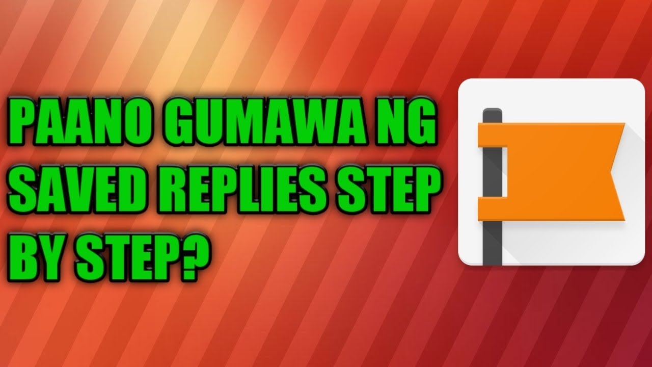 HOW TO CREATE SAVED REPLIES IN FACEBOOK PAGE? (TAGALOG) - YouTube
