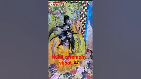 #my sister haldi ceremony 🎑#beautiful #haldi #haldishoot #tending #viral #youtube#shorts #wedding