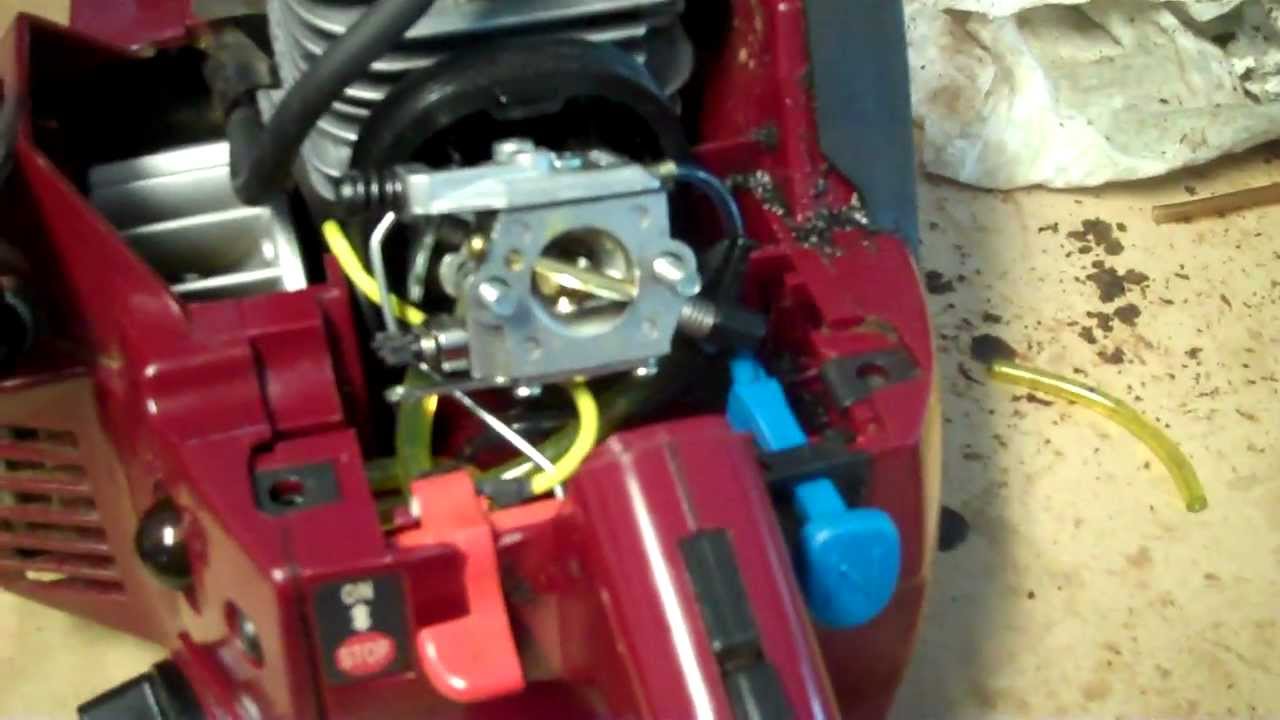 Chainsaw Fuel Line Replacement - YouTube echo tiller wiring diagram 