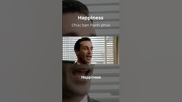 Cách nói "Chúc bạn hạnh phúc" trong tiếng anh #shorts