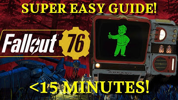 Fallout 76 Spring Cleaning event EASY Guide! Under 15 MINUTES!