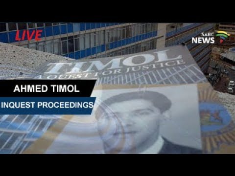 Ahmed Timol Inquest, 4 August 2017 Day 15 - YouTube