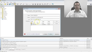 MQL5 Tutorial   6 Create your first Expert Advisor in 2 minutes
