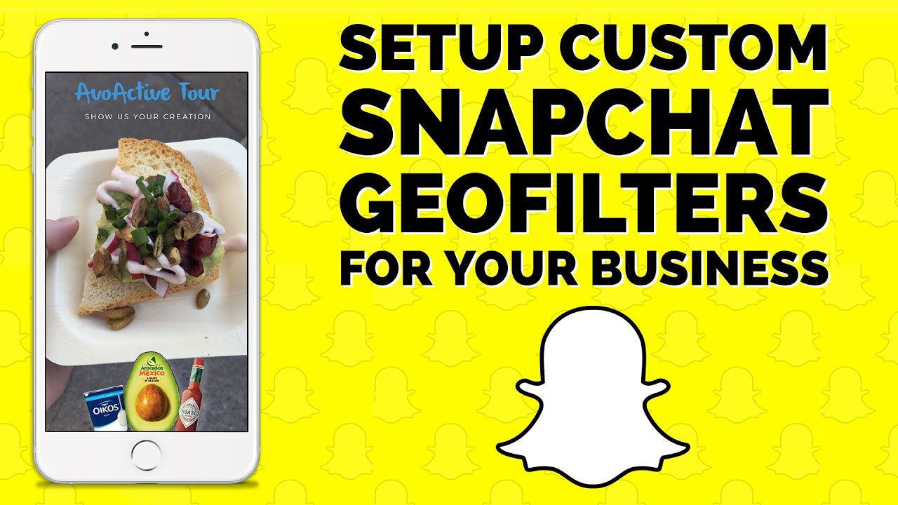 How To Easily Setup Custom Snapchat GeoFilters For Your Business YouTube