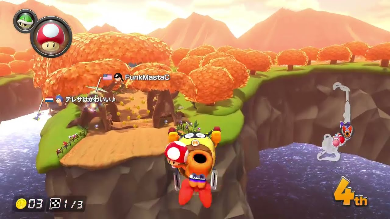 Mario Kart 8 Deluxe - BIRDO AND YOSHI FROOM