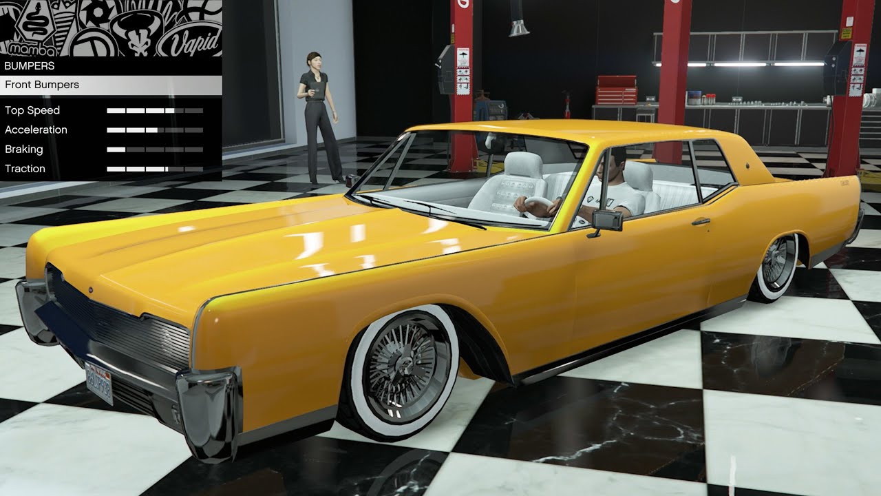 GTA 5 Past DLC Vehicle Vapid Chino Custom Custom 