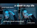 a week in my life vlog + giveaway winner announced!!