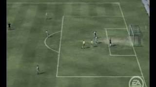 Fifa 09 - Hibernian Goalkeeper Pwns His Defender.