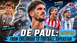 The Untold Story of Rodrigo De Paul | From Underdog to Argentina's Midfield Warrior🇦🇷 #RodrigoDePaul