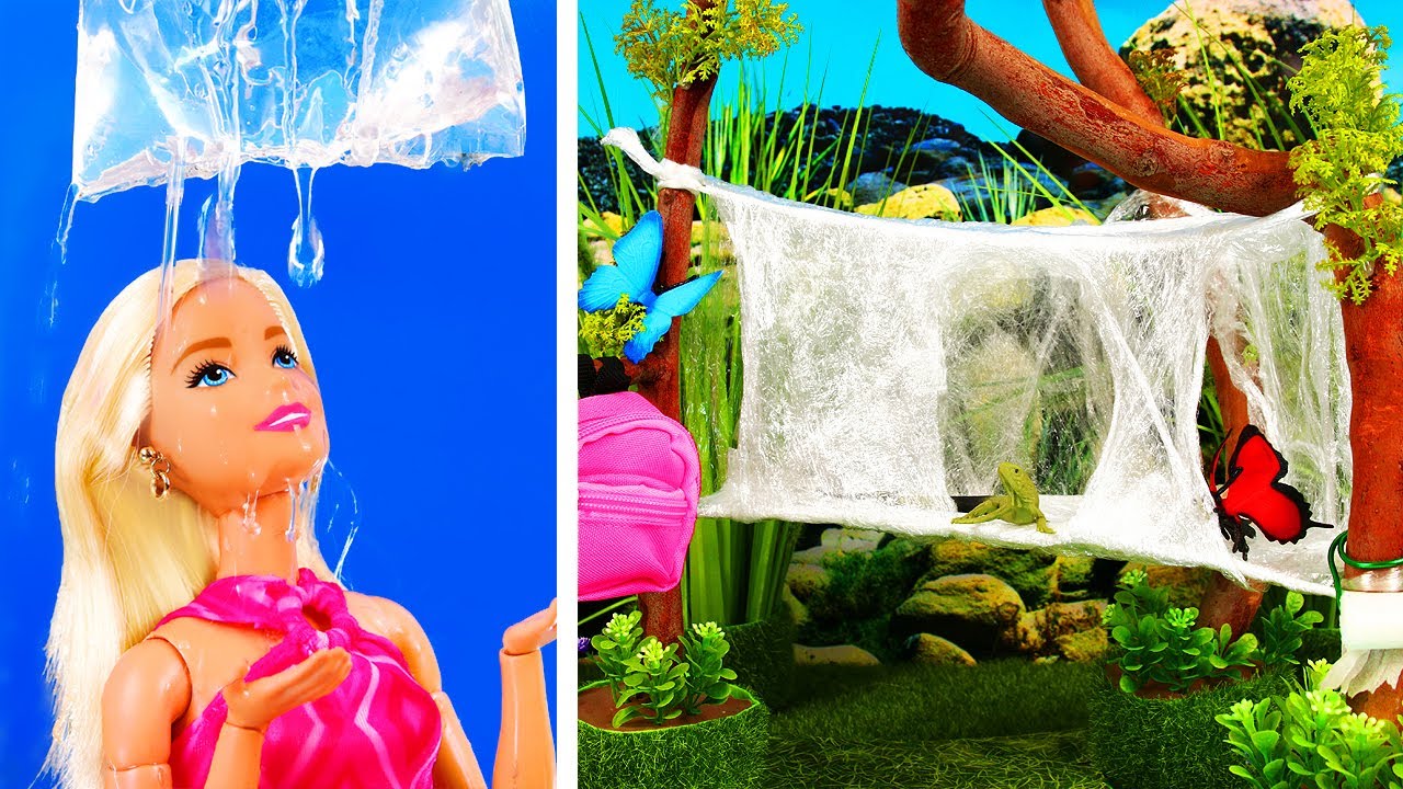 15 DIY Dollhouses for LOL and Barbie - YouTube