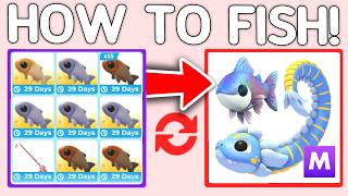 How To FISH ALL NEW PETS In Adopt Me! Summer Camp Update