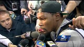Oklahomans reacted to headline calling KD 'Mr. Unreliable'