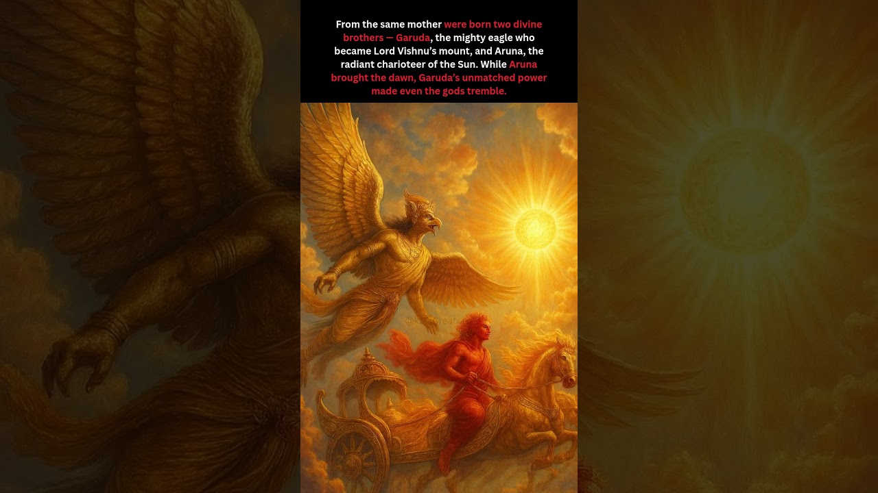 Wings of Light and Fire – The Brothers Garuda and Aruna !!