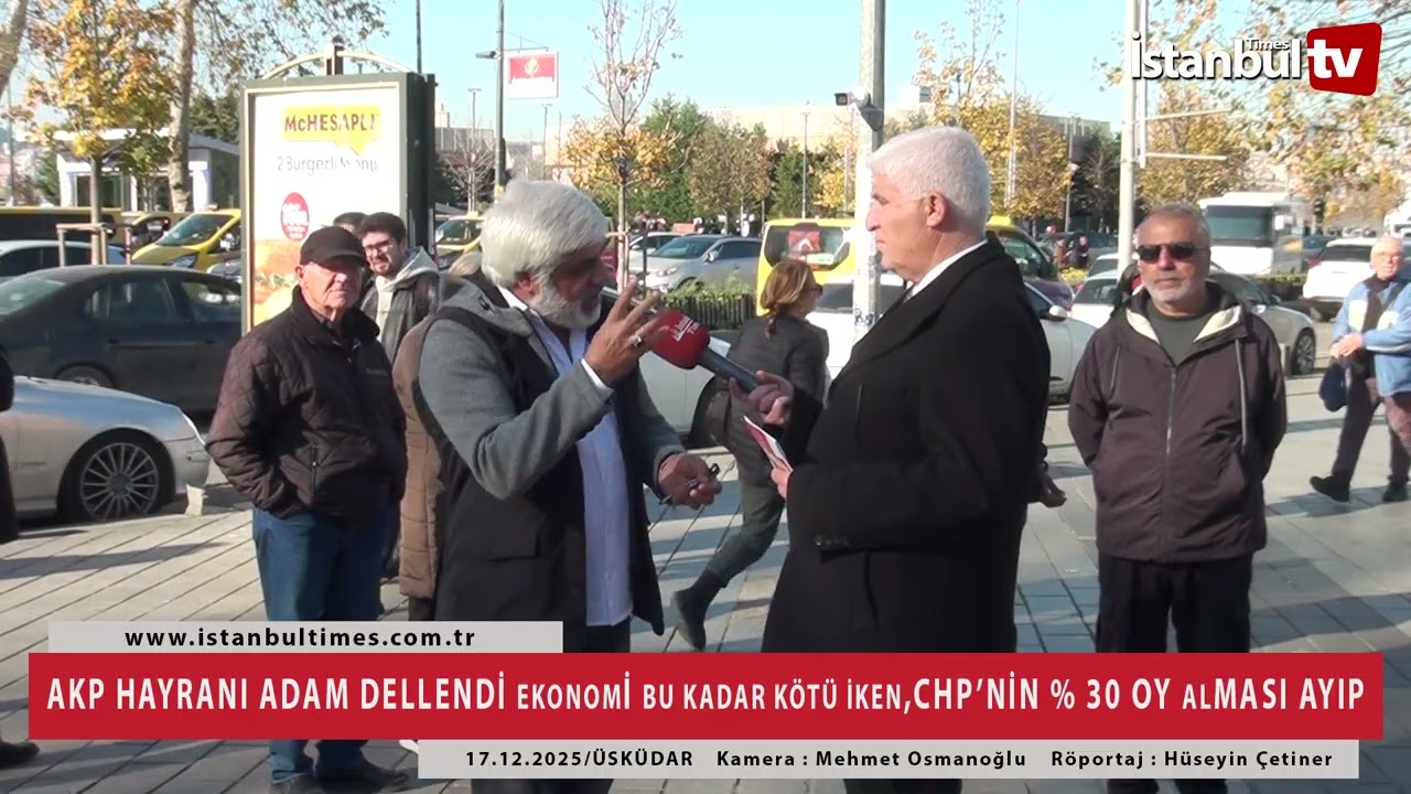 AKP HAYRANI ADAM DELLENDİ EKONOMİ BU KADAR BERBET İLKEN AK PARTİ 23 SENE SONRA HALEN % 30 OI ALIYOR