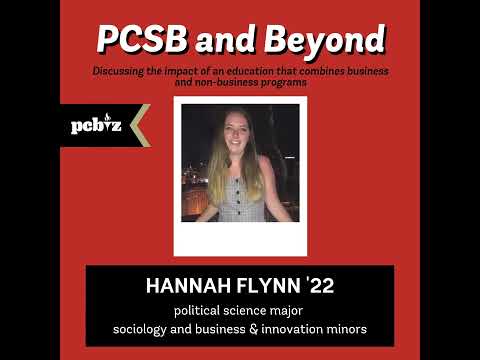 PCSB and Beyond: A Conversation with Hannah Flynn '22