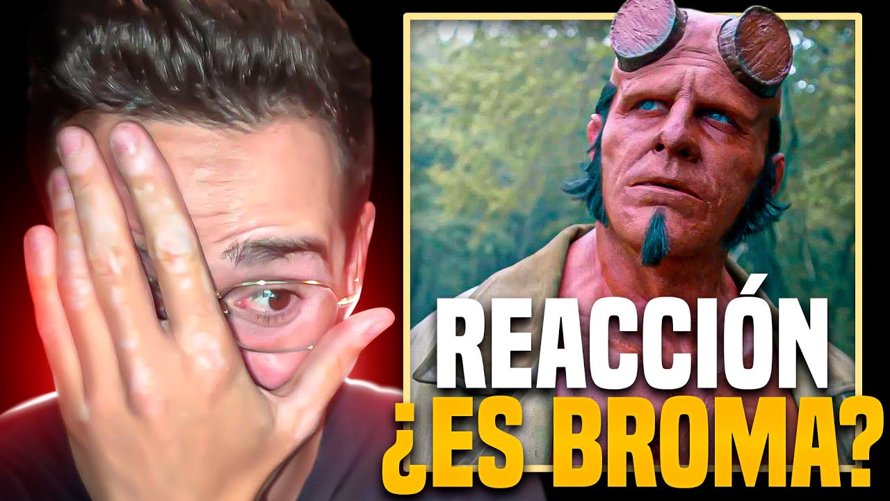 ¿ES UNA BROMA ? 🤡 REACCIÓN AL TRÁILER DE Hellboy: The Crooked Man