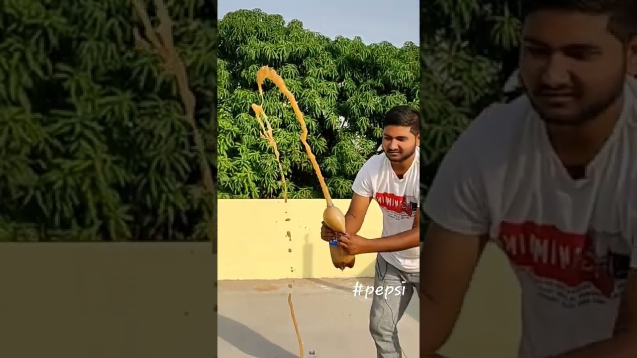 Pepsi and thumbs-up fountain 