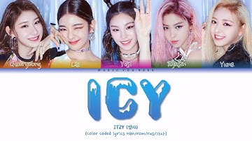 ITZY - ICY Color Coded Lyrics ( перевод | кириллизация )