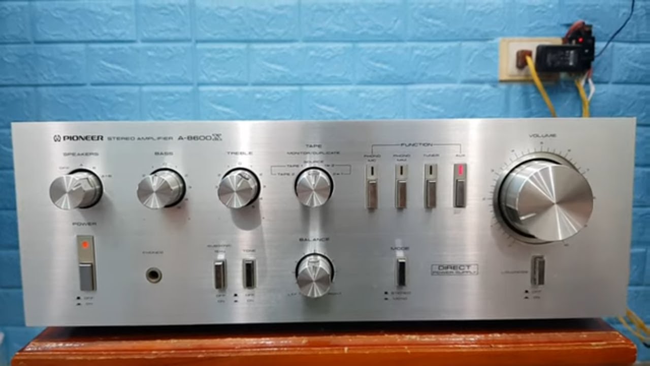 PIONEER A-8600X STEREO AMPLIFIER ステレオ プリメインアンプ 通電OK