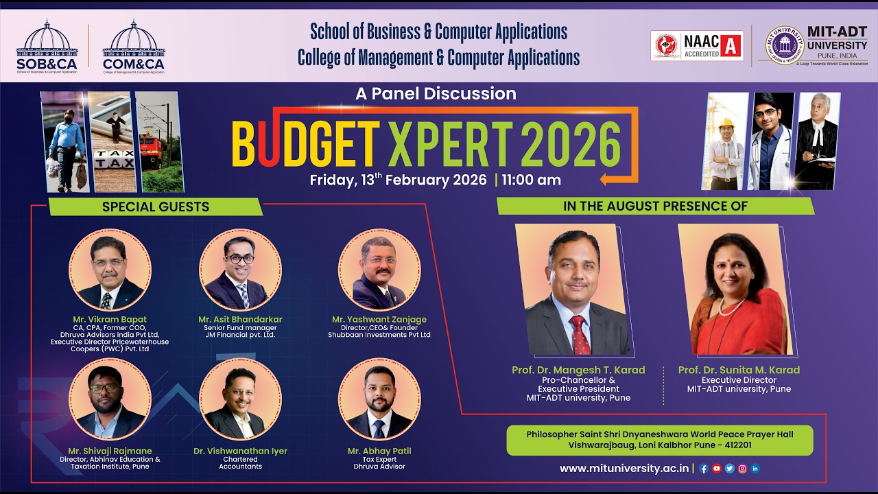 BUDGET XPERT 2026 | Panel Discussion ✨