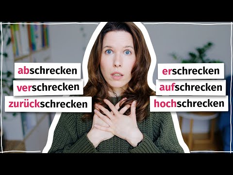 Verben mit „schrecken“: erschreckt oder erschrocken? (B2, C1, C2)