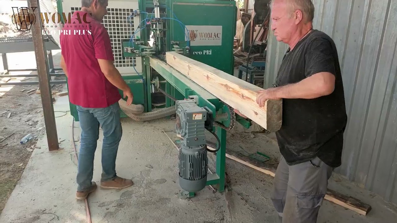 Womac EcoPri Plus Prizma Makinesi 4 Daire Testereli Prizma