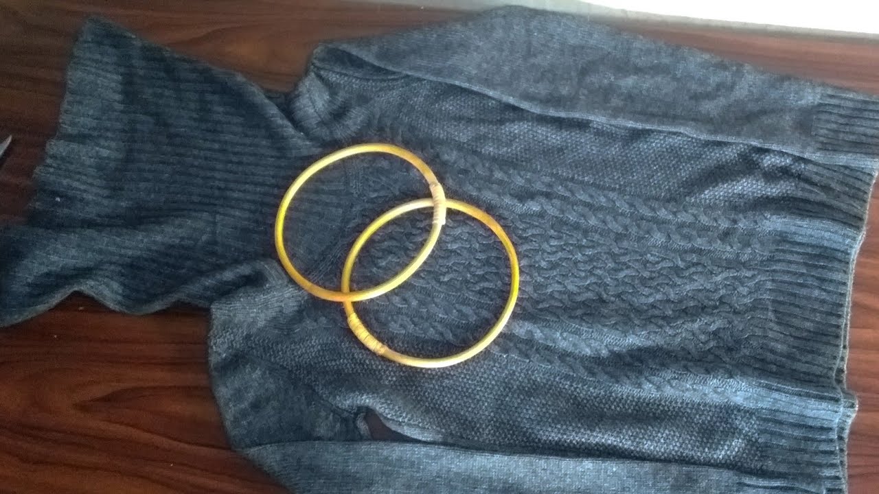 Ne jetez jamais les tricots que vous  ne portez plus.voilà une idée géniale