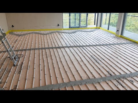 გათბობა წყალმომარაგების, იატაკის გათბობობა საქვაბის მონტაჟი